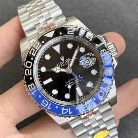 rolex gmt master 2 blue black replica|rolex gmt alternative.